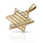Star of David, the Divine Connection – Jewish Gold Pendant